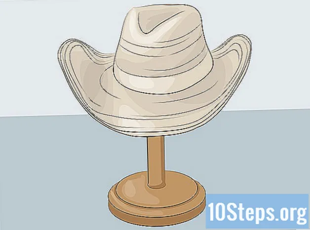 Wie man einen Cowboyhut formt