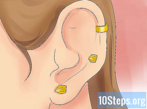 새로 피어싱 된 귀의 감염을 관리하는 방법