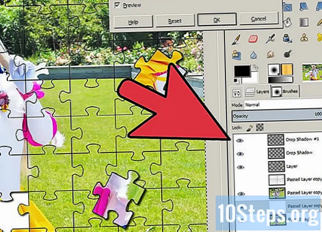 GIMPを使用して写真をパズルに変える方法