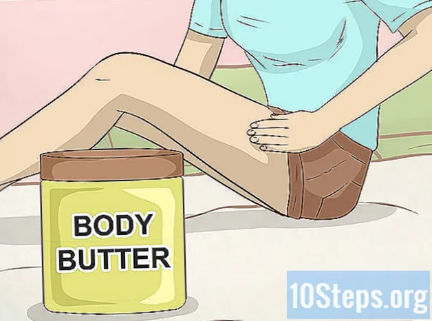 Wie man Körperbutter verwendet