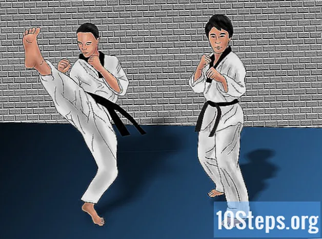 Wie man im kompetitiven Sparring gewinnt (Taekwondo)