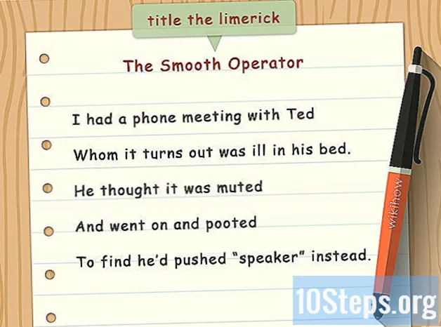 Hvordan man skriver en Limerick