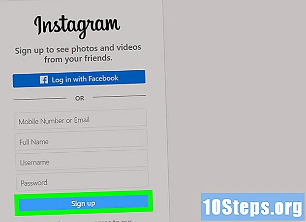 Как да отворите акаунт в Instagram на компютър