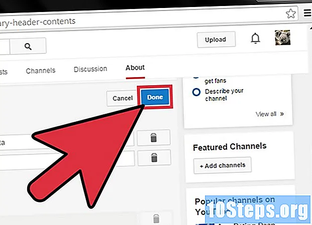 كيفية إضافة روابط إلى صورة قناتك على YouTube