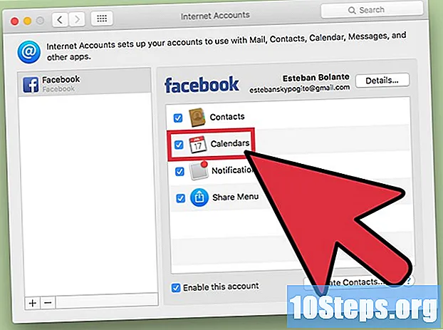 Kā pievienot Facebook kontu operētājsistēmā Mac