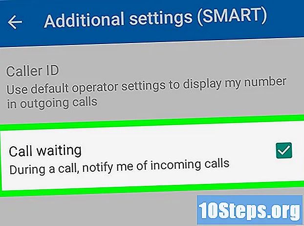 Как да активирате изчакване за повикване на Android