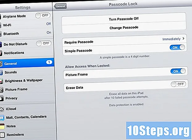 Hur man ställer in lösenord på iPad