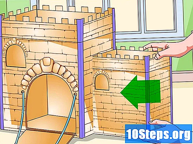 Как да изградите замък от картонени кутии