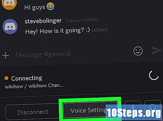 Sådan chatter du med stemme på en diskordkanal på Android