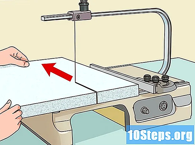 Cara Memotong Plat Kertas Buih