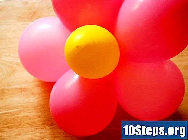 Sådan opretter du dekorative blomster med balloner - Tips