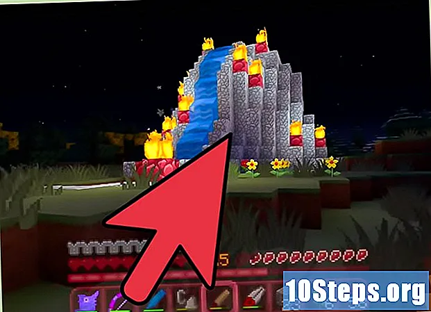 วิธีสร้างภูเขาไฟใน Minecraft