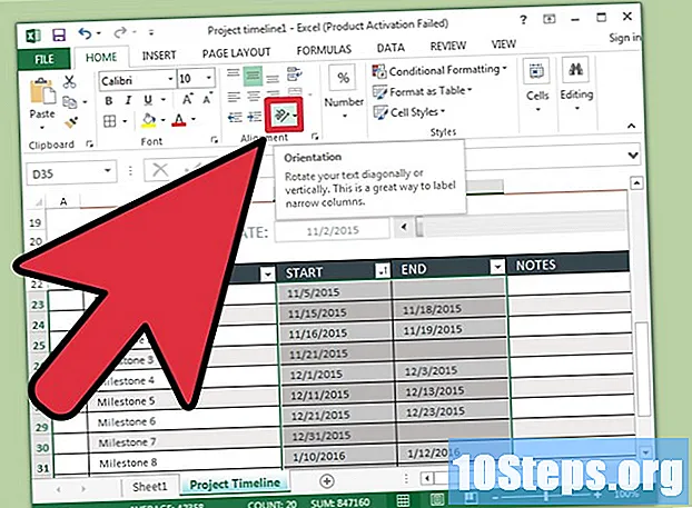 Cara Membuat Garis Masa di Excel