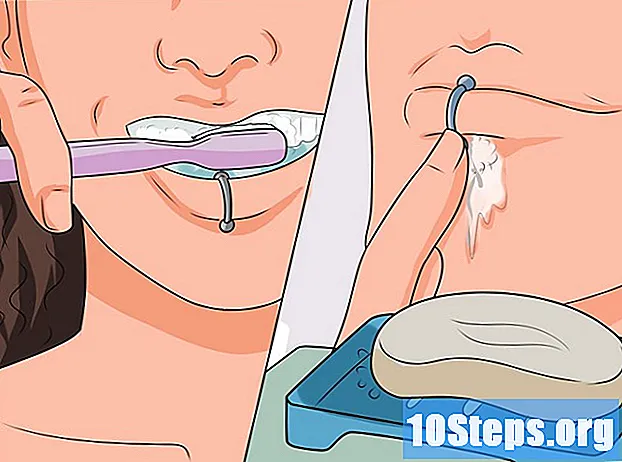 Jak se starat o piercing na rty