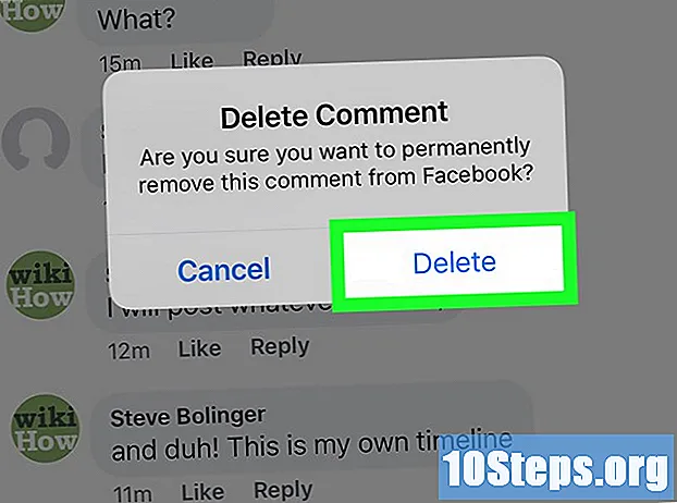 Facebook에서 댓글을 삭제하는 방법