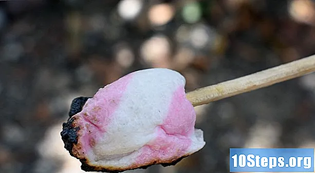 Wie man Mashmallows schmilzt