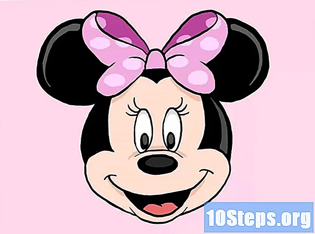 Bagaimana Menggambar Minnie Mouse