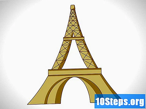 Cum să desenăm Turnul Eiffel
