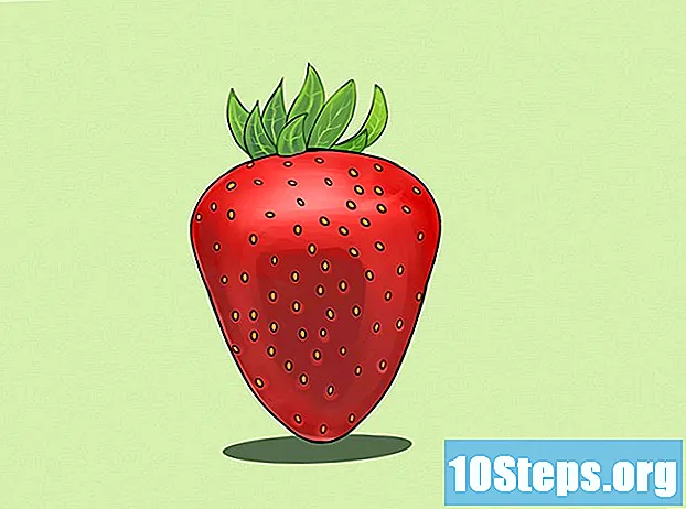 Hvordan tegne jordbær