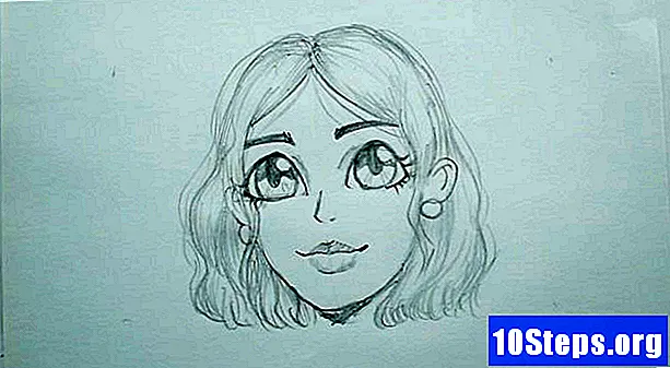 Kuinka piirtää tytön kasvot