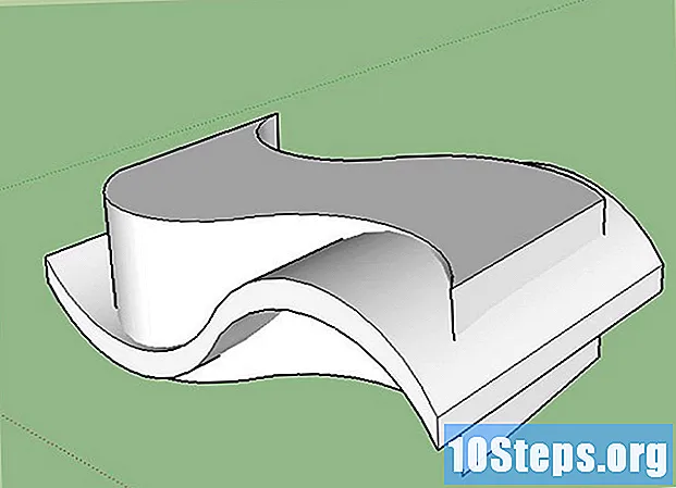 Πώς να σχεδιάσετε καμπύλες επιφάνειες στο SketchUp
