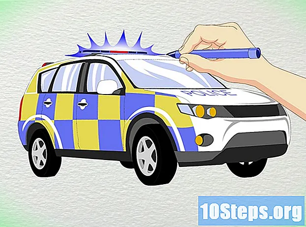 Jak nakreslit policejní auto - Tipy
