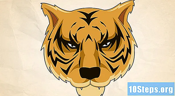 Како нацртати тигра