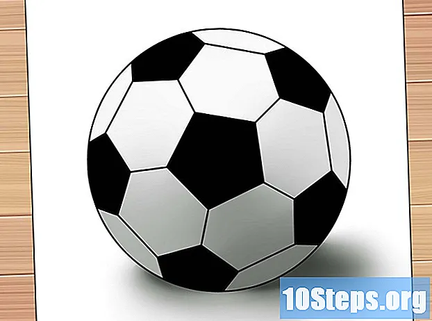 كيفية رسم كرة القدم