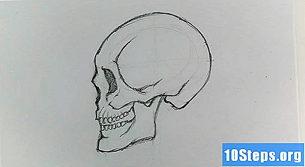 Paano Gumuhit ng isang Skull