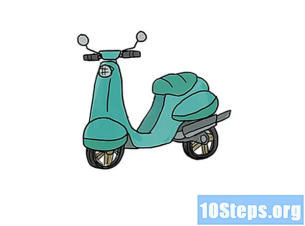 Cómo dibujar una motocicleta