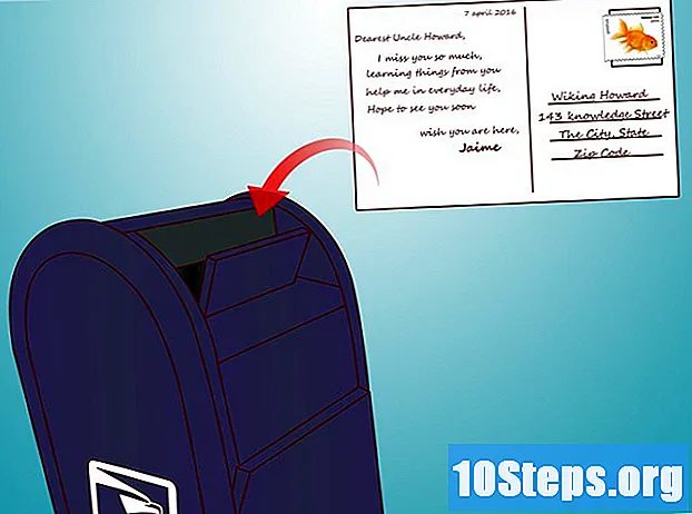 Cum să trimiteți o carte poștală