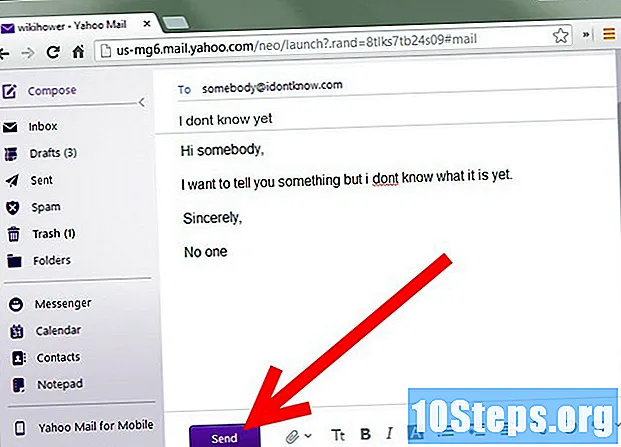 Hoe u een e-mail verzendt via de Yahoo-site