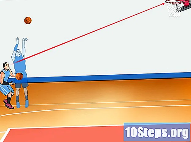 Hvordan man laver en trepunktskurv i basketball