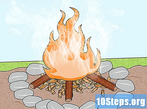 Как да направите цветен огън