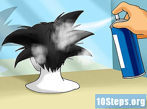 Hvordan lage Gokus hår