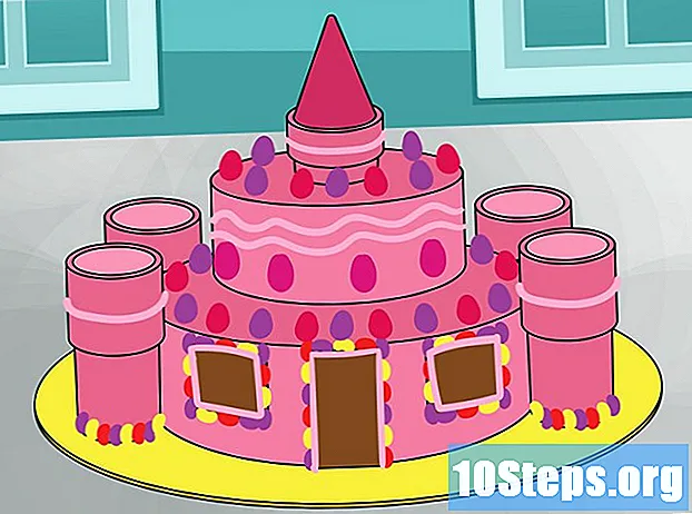 कैसे एक कैसल केक बनाने के लिए