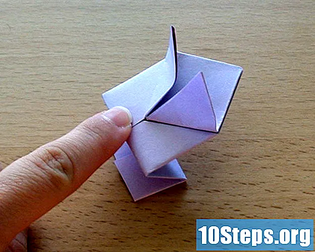 Hogyan készítsünk egy origami nyuszt
