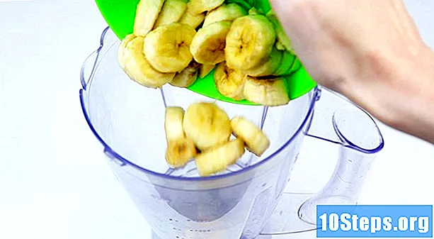Hvordan lage en banan-milkshake