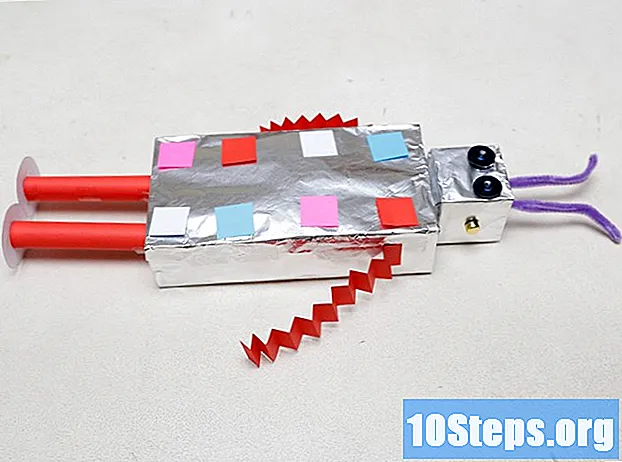 Cómo hacer un robot de papel
