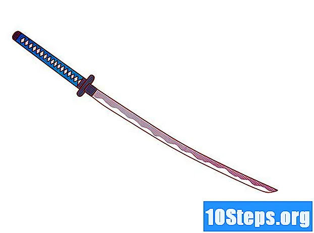 Как сделать самурайский меч