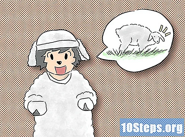 Hvordan man laver en fårekostume