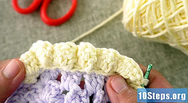 ایک Crochet بچے کمبل بنانے کے لئے کس طرح