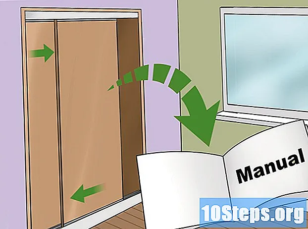 كيفية تثبيت أبواب خزانة الملابس