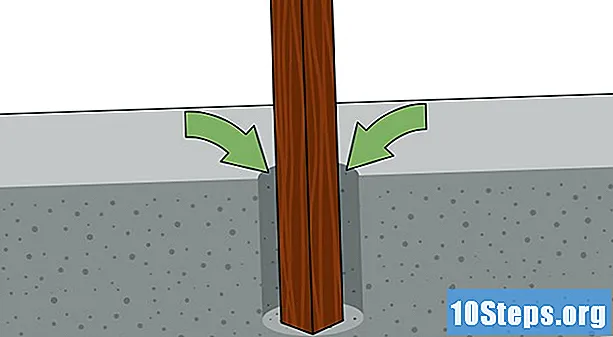 Cum se instalează un buton de gard din lemn