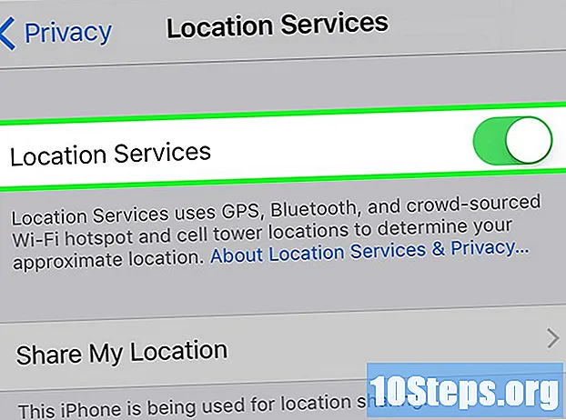 Paano i-on ang GPS sa isang iPhone