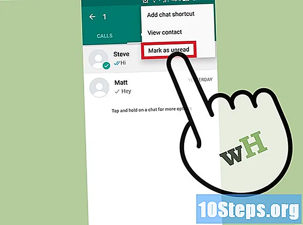 واٹس ایپ پر بغیر پڑھے ہوئے پیغام کو کیسے نشان زد کریں