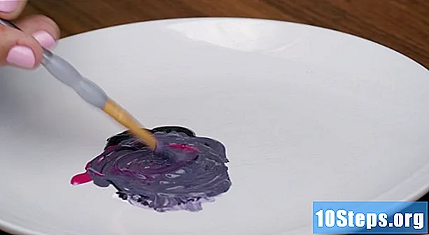 Come ottenere inchiostro viola