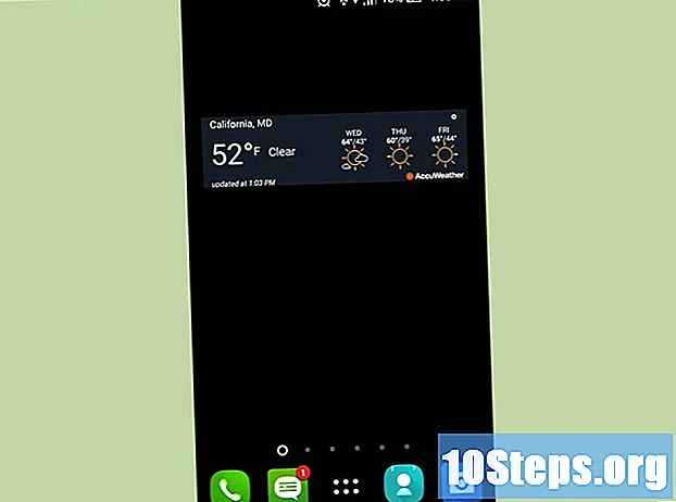 So erhalten Sie ein Wetter-Widget für Android - Tipps