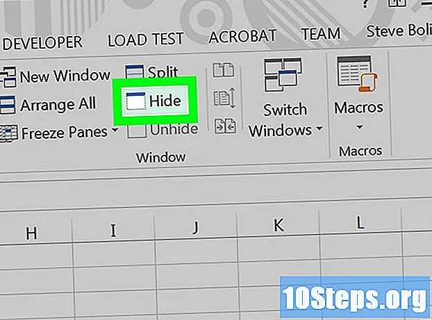 Cum să ascunzi coloane în Excel