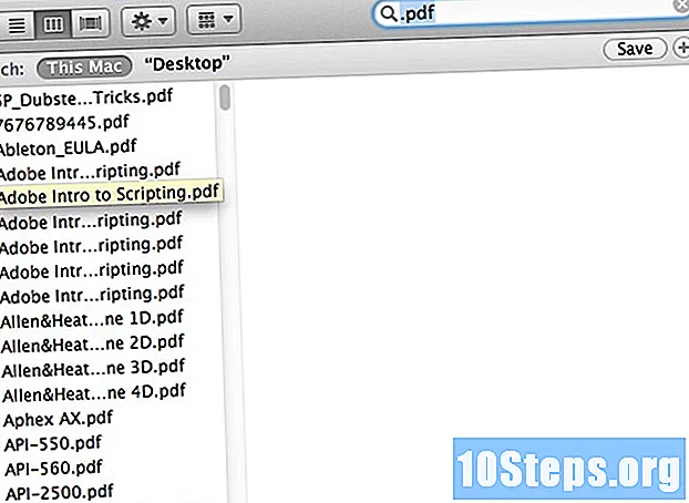 میک او ایس ایکس شعر پر فائنڈر کا استعمال کرتے ہوئے فائل کی اقسام کو کیسے تلاش کریں